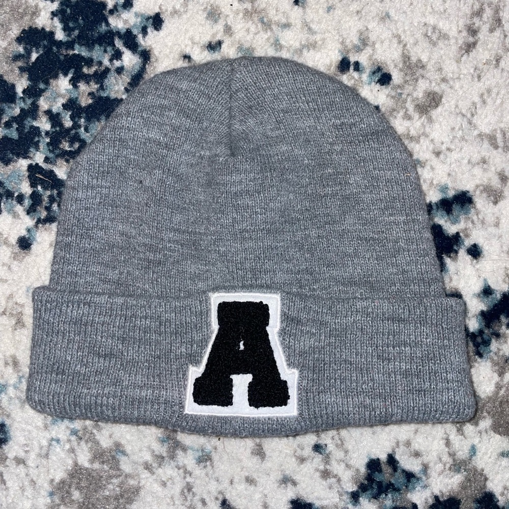 Grey winter beanie